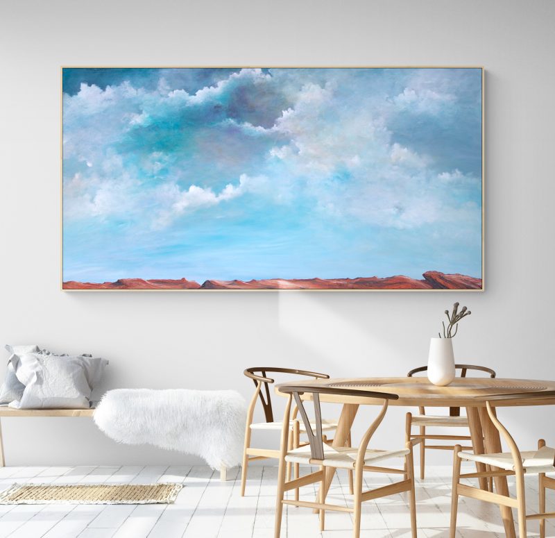 Spring Sky In The West