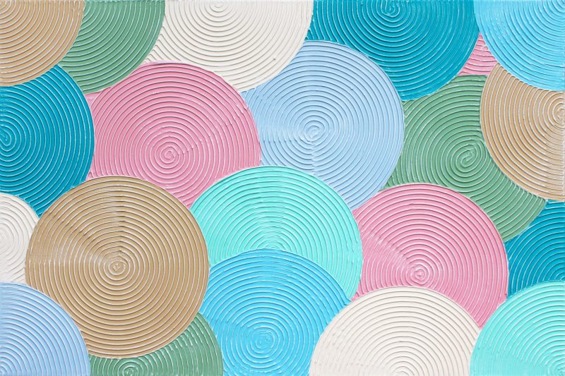 Beach Swirls Textured Abstract