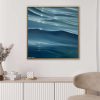 Alanah Jarvis Ocean Art On White Interior Framed