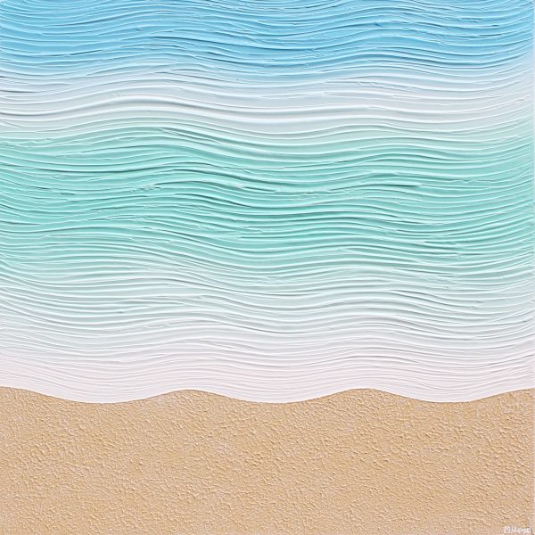 Beach Waves Square