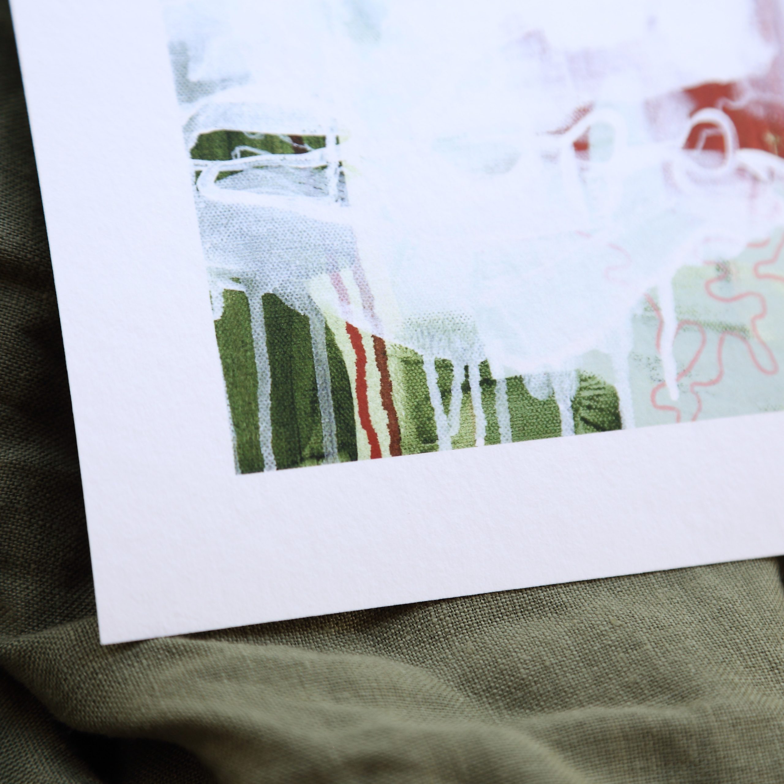 03 Smith And Brooks Art Smith&brooks Canberra Blue Still I Abstract Landscape Artist Australian Botanical Art Art For Your Walls Art For Interior Designers Red White Green Art