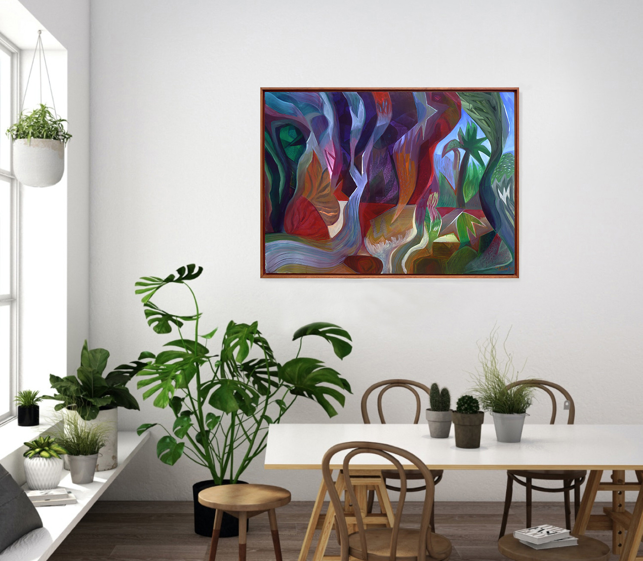 'the Glade Within' White Interior