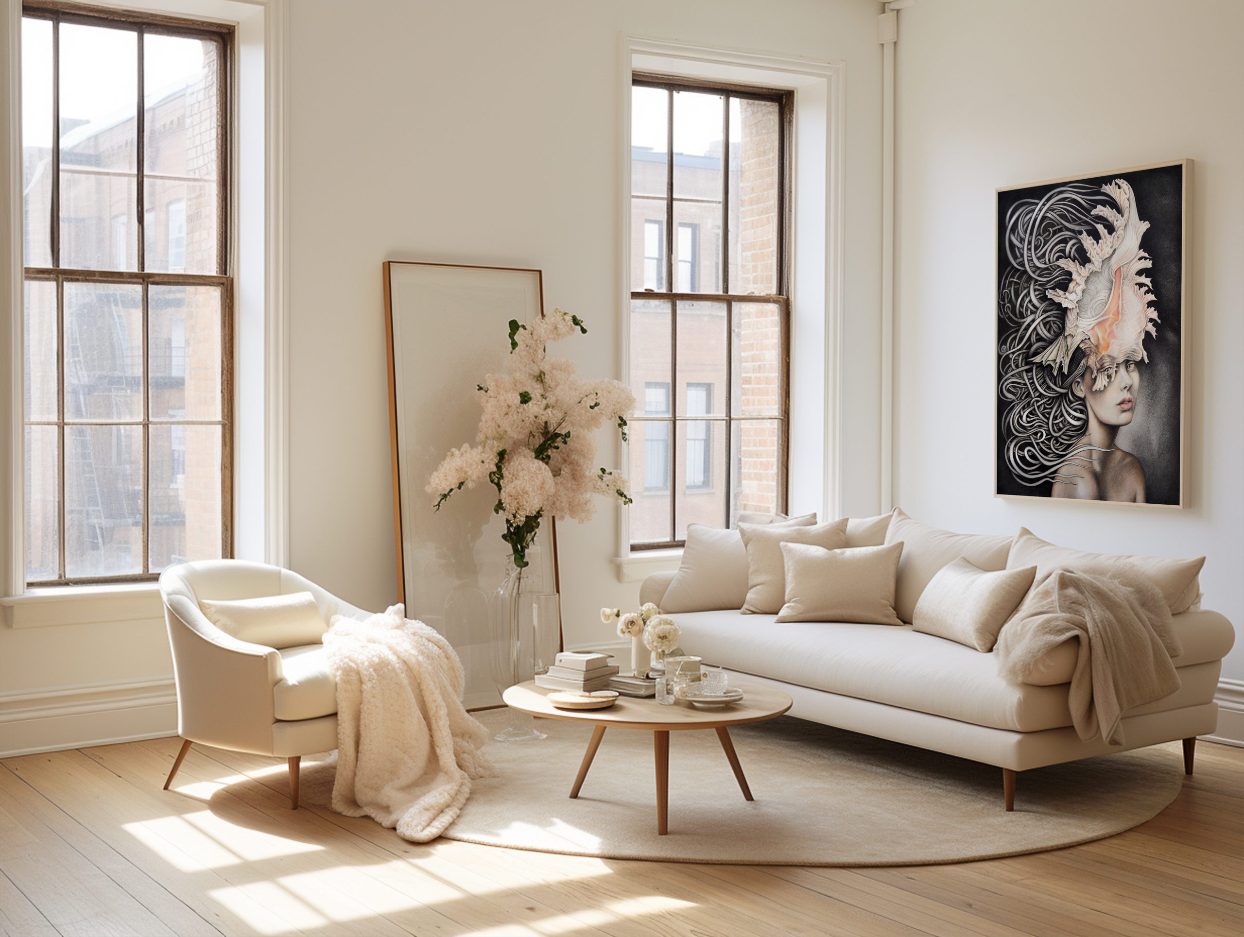 Rose Murex Interior Camren Delprat Art