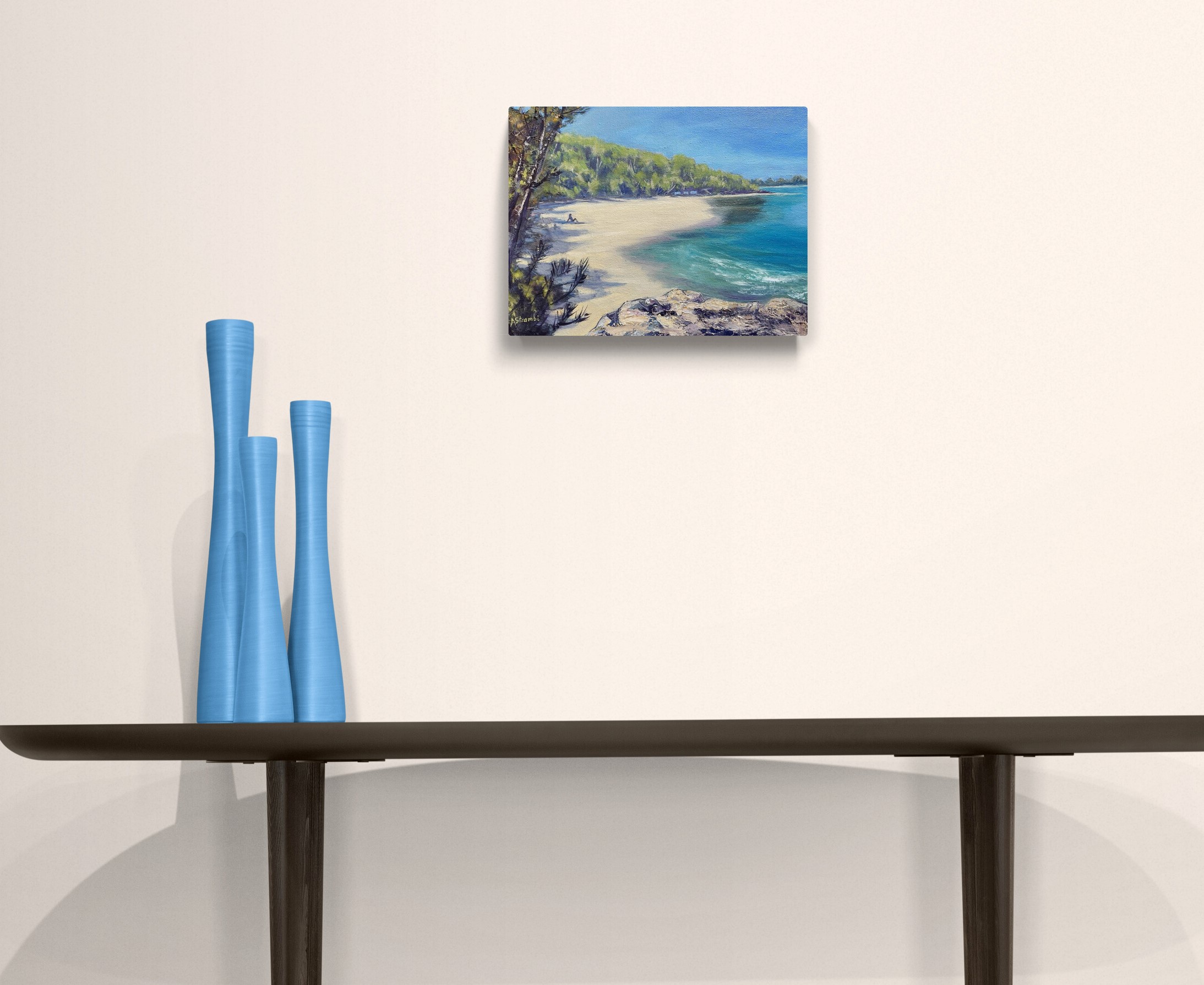 Stylish Ceramic Vases On Side Table (16)