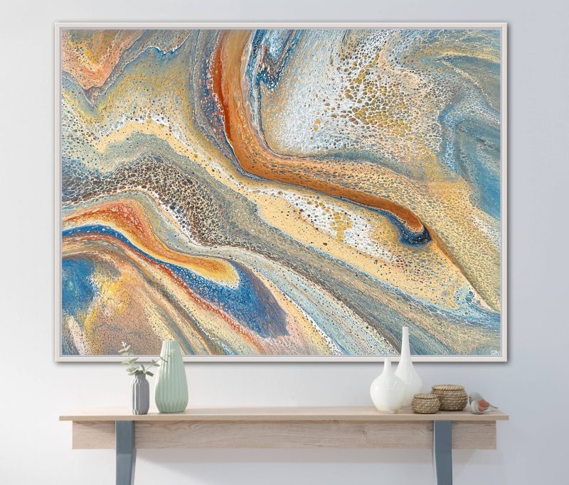 Flowing through Sand