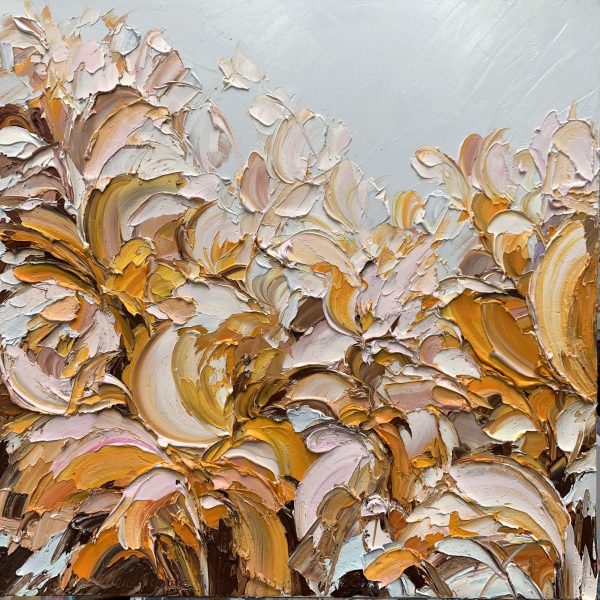91 A Golden Touch No 3, 76 X 76 Cm