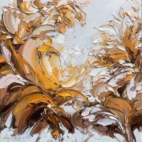 92 A Golden Touch No 4, 76 X 76 Cm