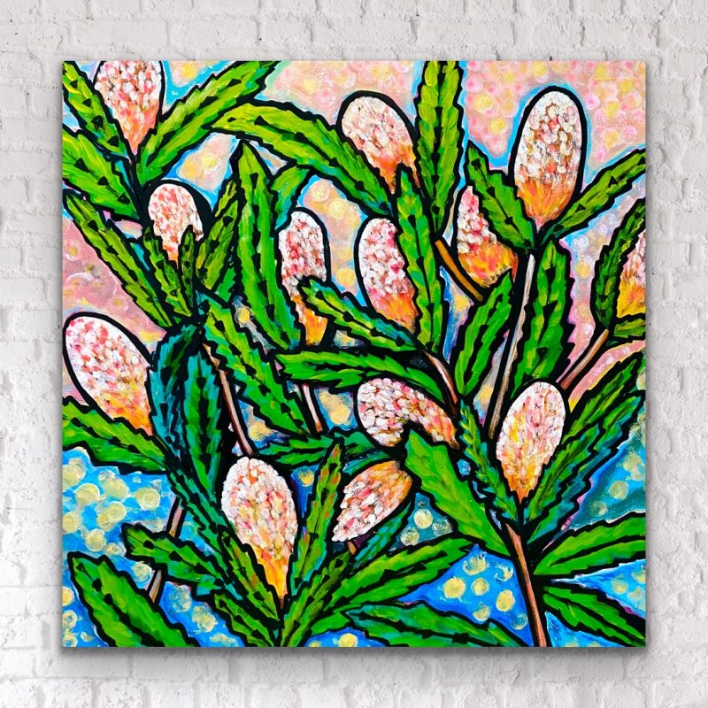 Peachy Summer Banksias