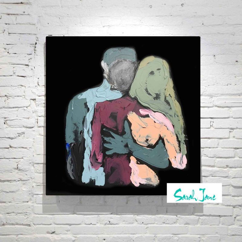 Body Bloom XV | 2022 Man Holding Woman