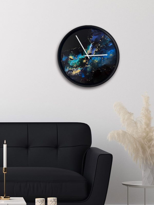 Blue Galaxy Clock Copy