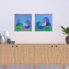 Charlotte De Pace From Little Things I & Ii Insitu Above Sideboard Art Lovers Australia