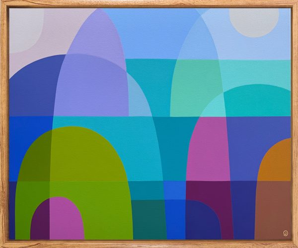 Charlotte De Pace Seaside Holiday Natural Frame Example Art Lovers Australia