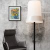 Contemporary Armchair And Lamp (1)