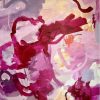 Dance With Me Rebecca Koerting Pink Modern Abstract Art Lovers Australia Detail 2