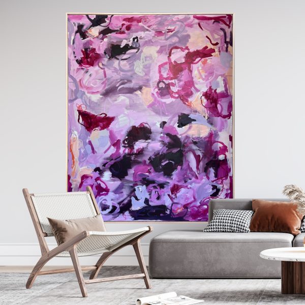 Interior Living Room Wall Mockup