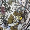 Flying Solo Nicola Cowie Linocut Honeyeater