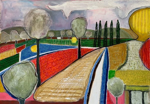 La Campagna Numero Tre Marijke Lambregtse 47.5x33cm