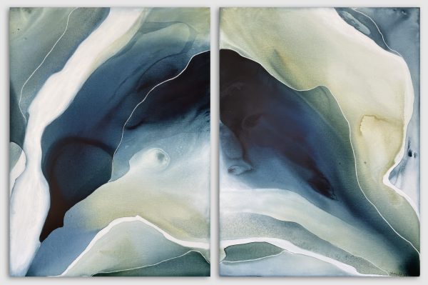 Lagoon (diptych)