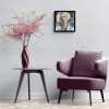 Modern Armchair And Colorful Plant