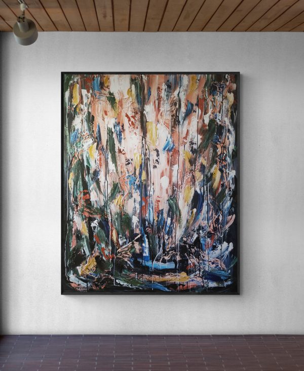 Spotlit Corridor Wall In Gallery 7