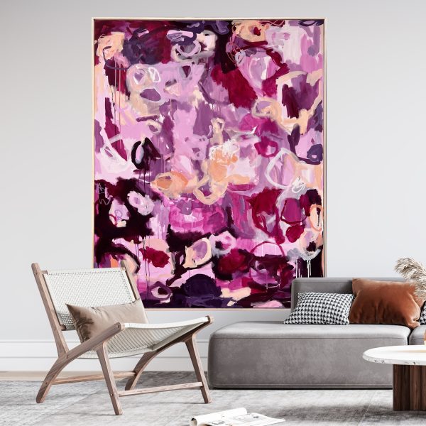 Interior Living Room Wall Mockup