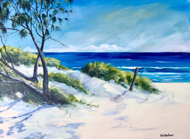 A view through the dunes