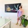 Adelaide Artist Sarah Jane With Captivating Woman Painting Body Bloom Xiv