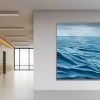 Alanah Jarvis Ocean Art Large Corporate Painting Insitu