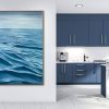Alanah Jarvis Ocean Art Large Kitchen Painting Insitu
