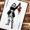 Crazy Joker Playing Card Graffiti Wall Songbird Designz Deborah Lang Geometric Brick Wall Urban Art Canvas 4
