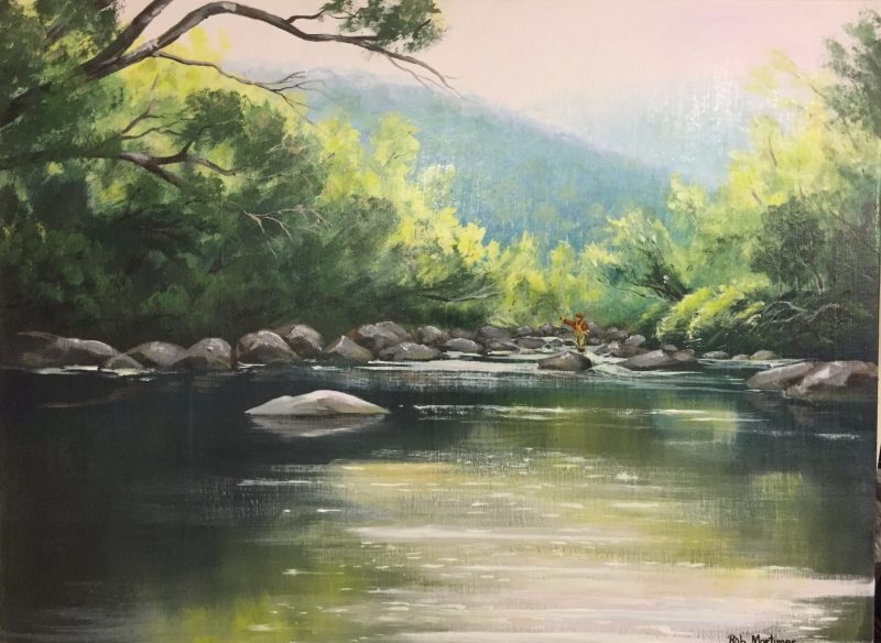 Nice day for a bit of fishing