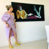 South Australian Artist Sarah Jane With Captivating Woman Painting Body Bloom Xiv