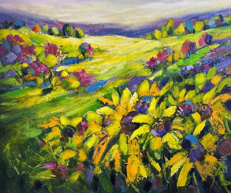 Sunflowers and summer