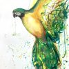 Sydney Artist Leni Kae Golden Macaw Spirit In The Sun Art Painting 3
