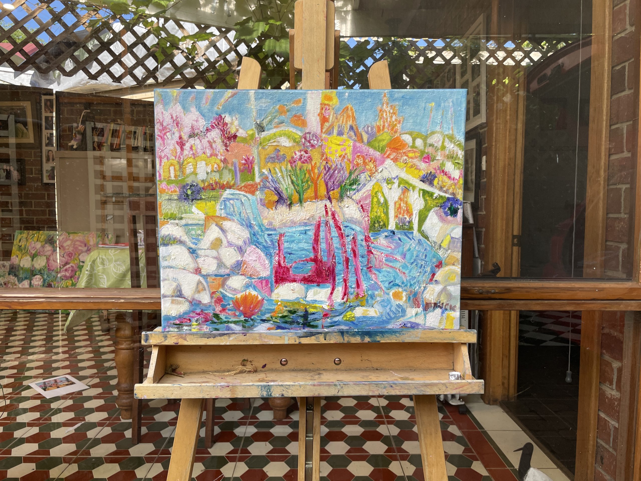 River Murray Landscape Sort Of Studio View