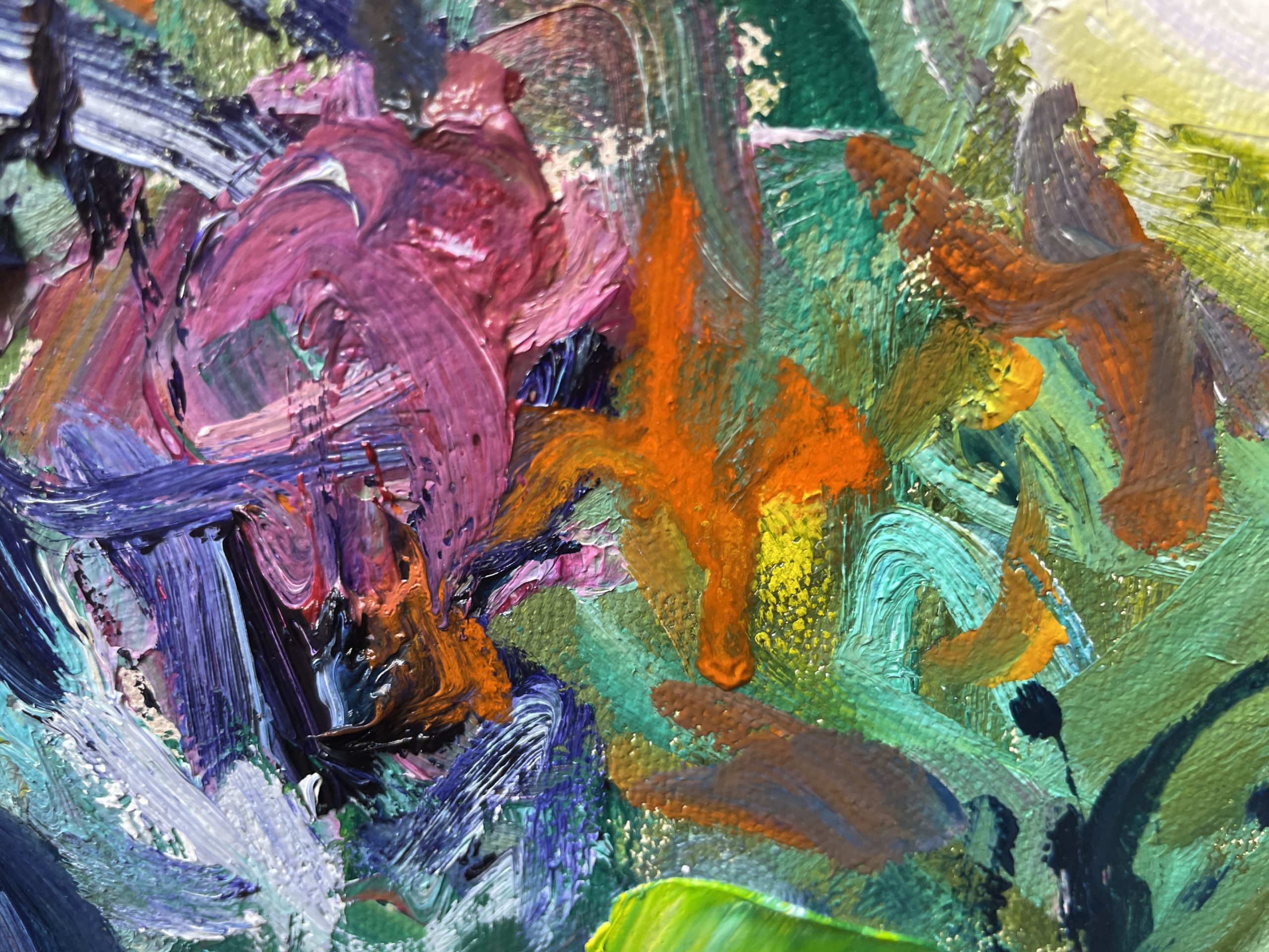 Path To The Giant Rhododendrons Closeup 3