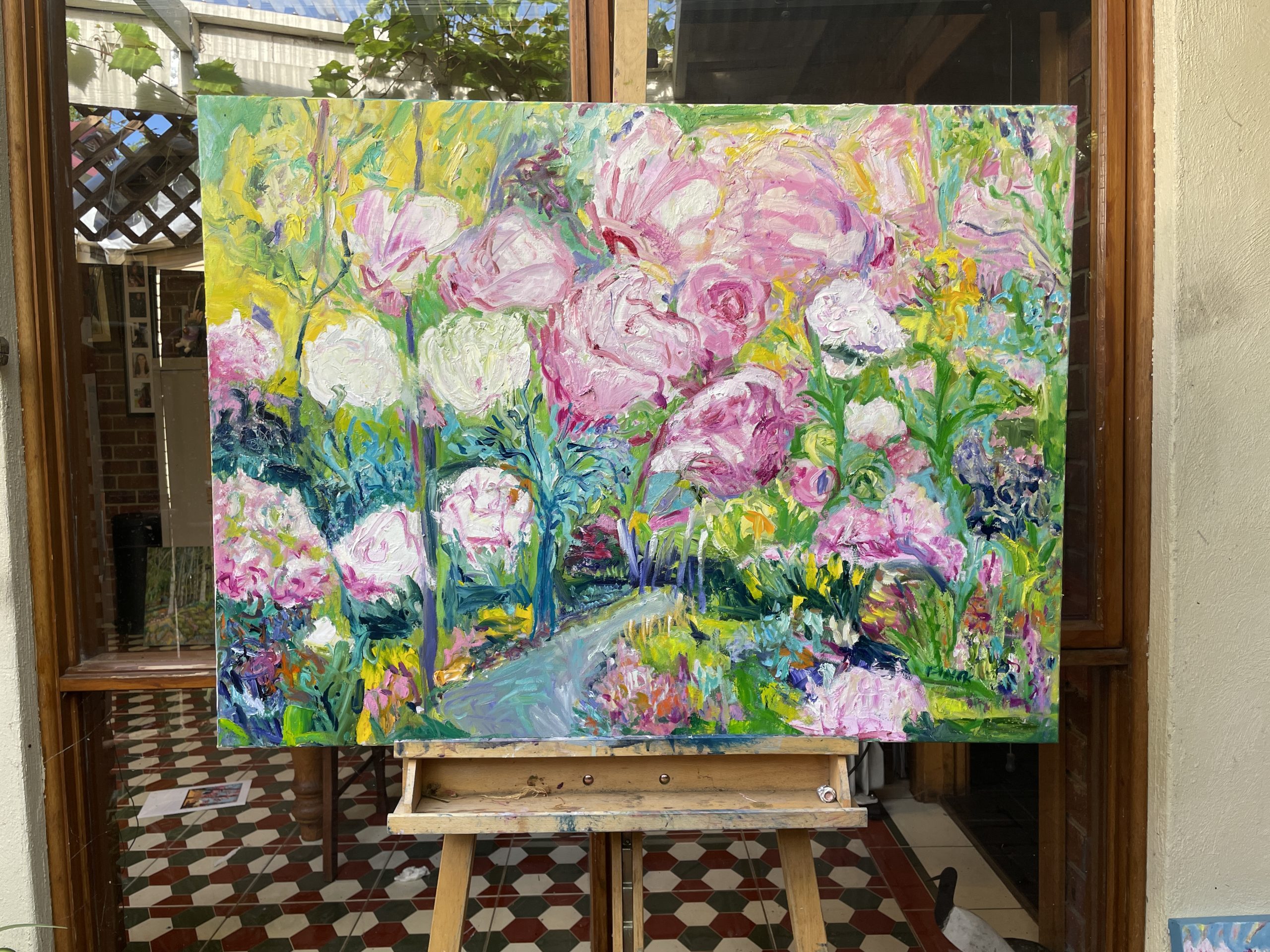 Path To The Giant Rhododendrons Studio View