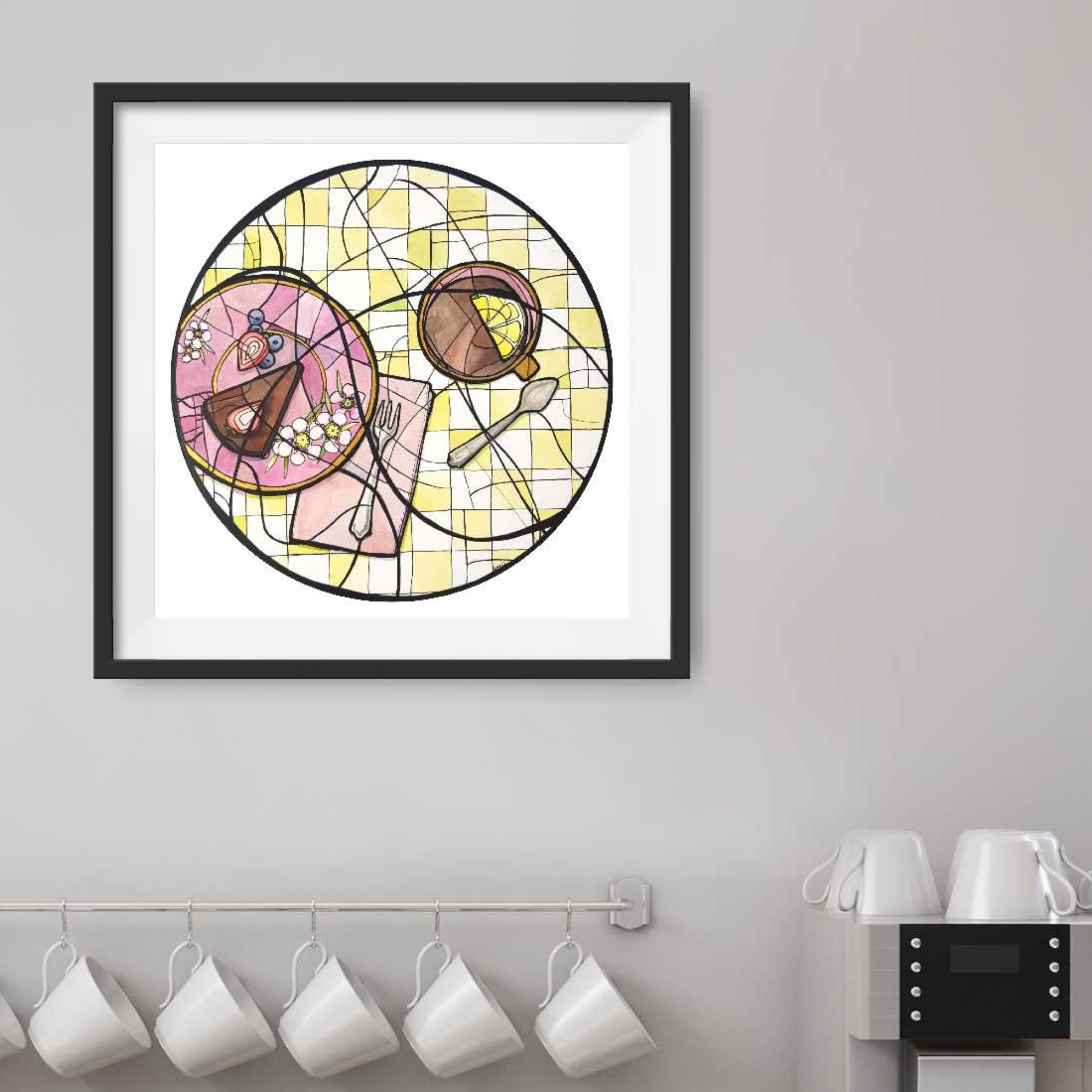 Afternoon Tea Nicola Cowie Artrooms