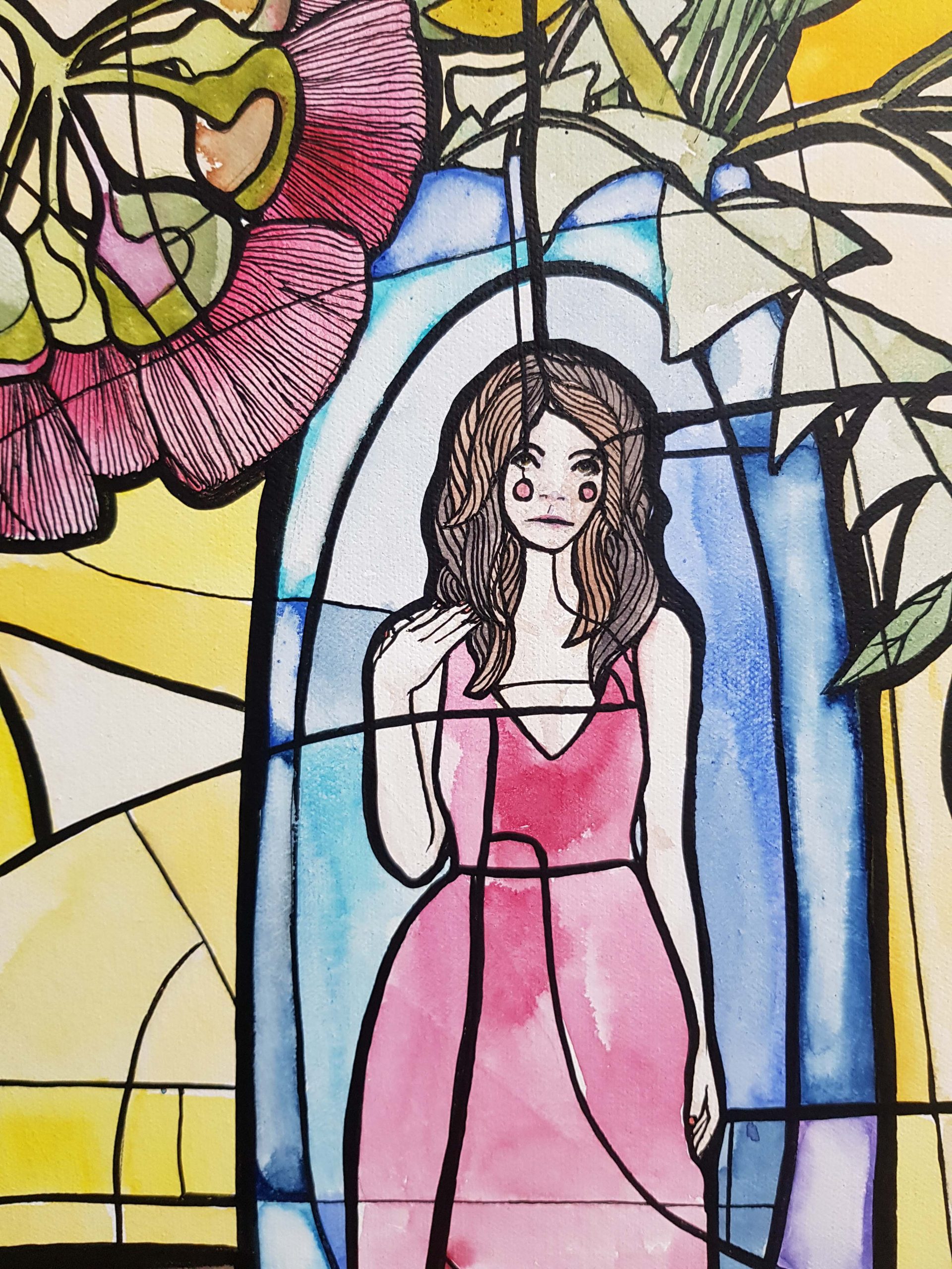 The Yellow Room Nicola Cowie Woman