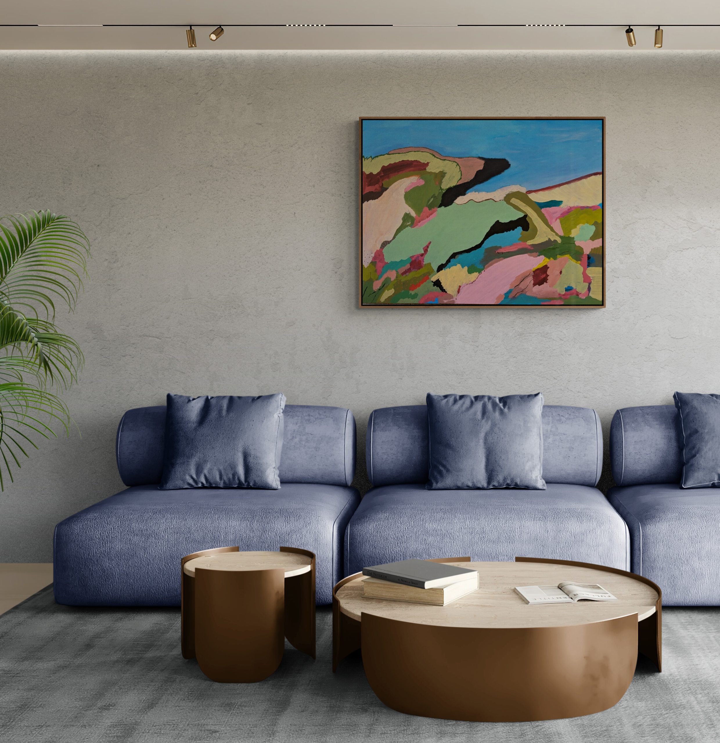 Stylish Bright Living Room (1)