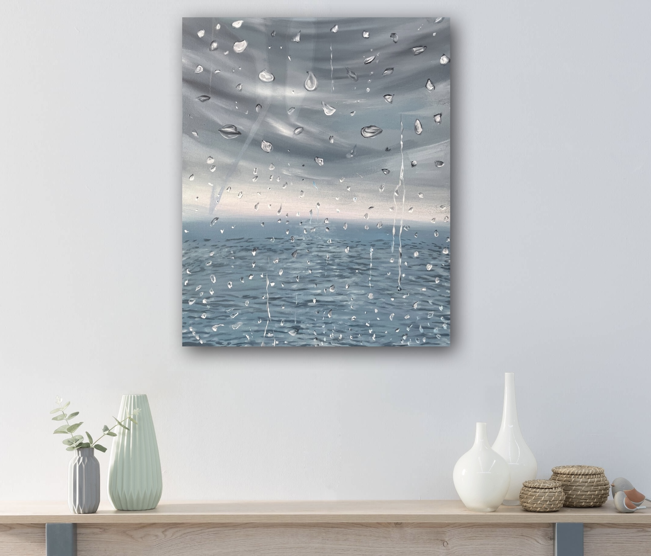 Sea Siren Coastal Interior Unframed Alanah Jarvis Ocean Art