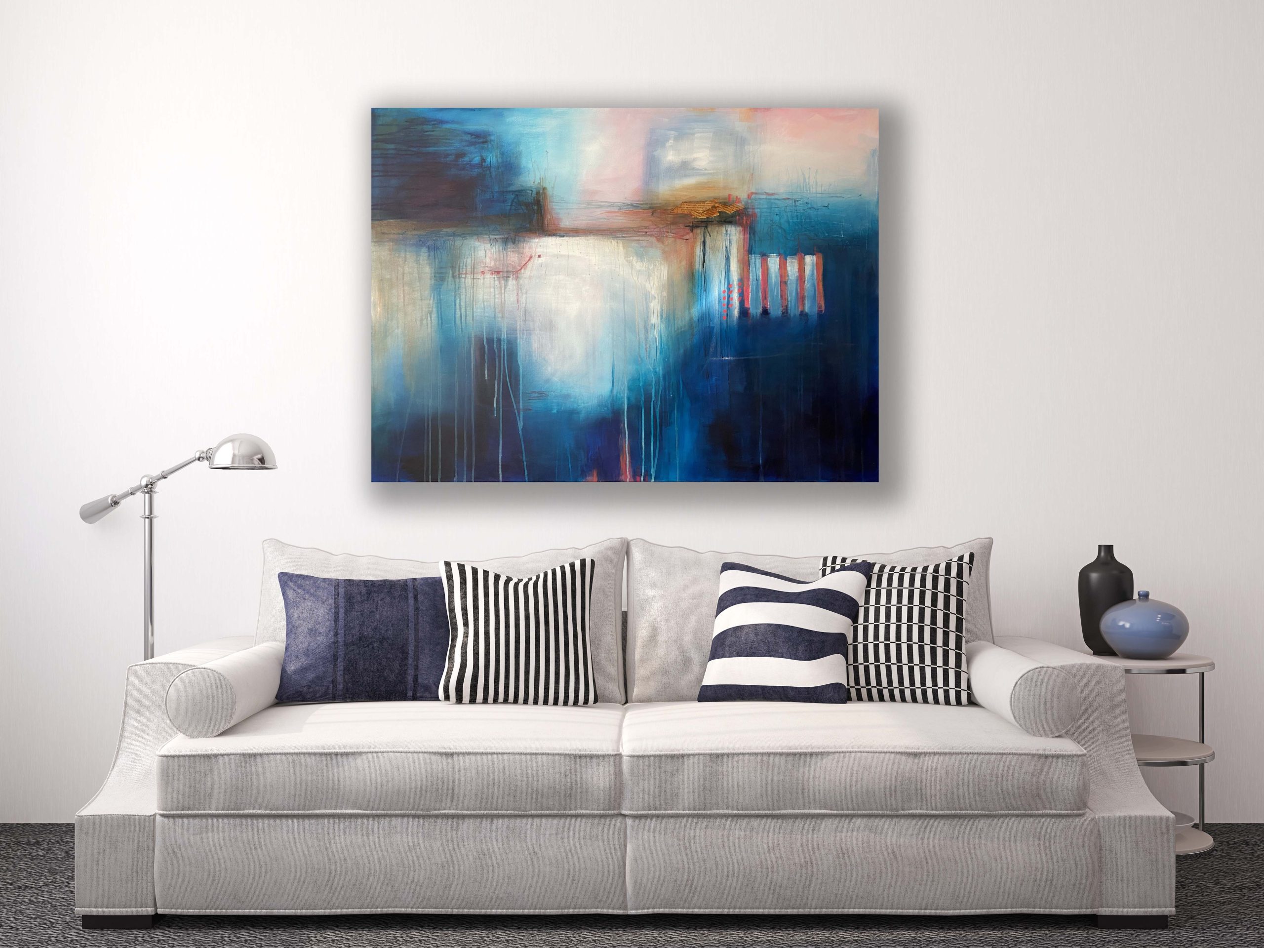 Edge Of Reason Over Sofa