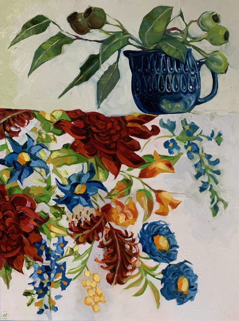 Souvenir Australiana – small blue jug