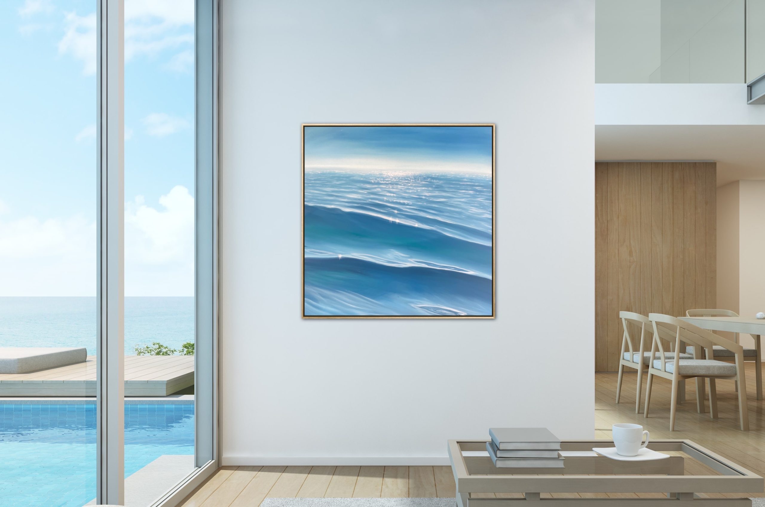 Alanah Jarvis Ocean Art Pool Side Interior