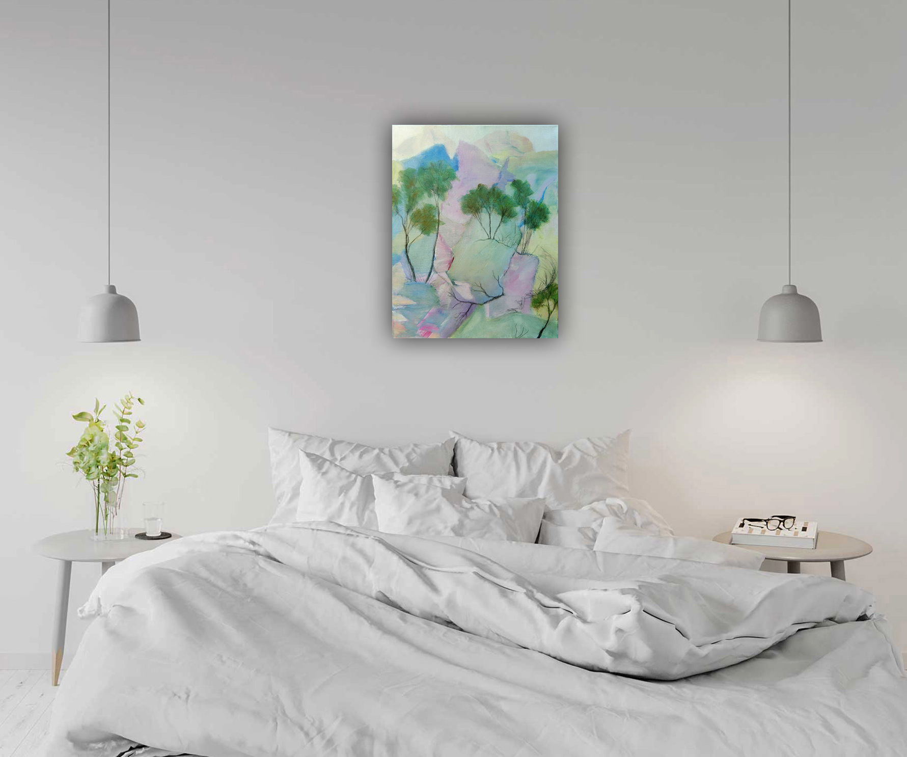 Best Free Bedroom Wall Poster Mockup 003