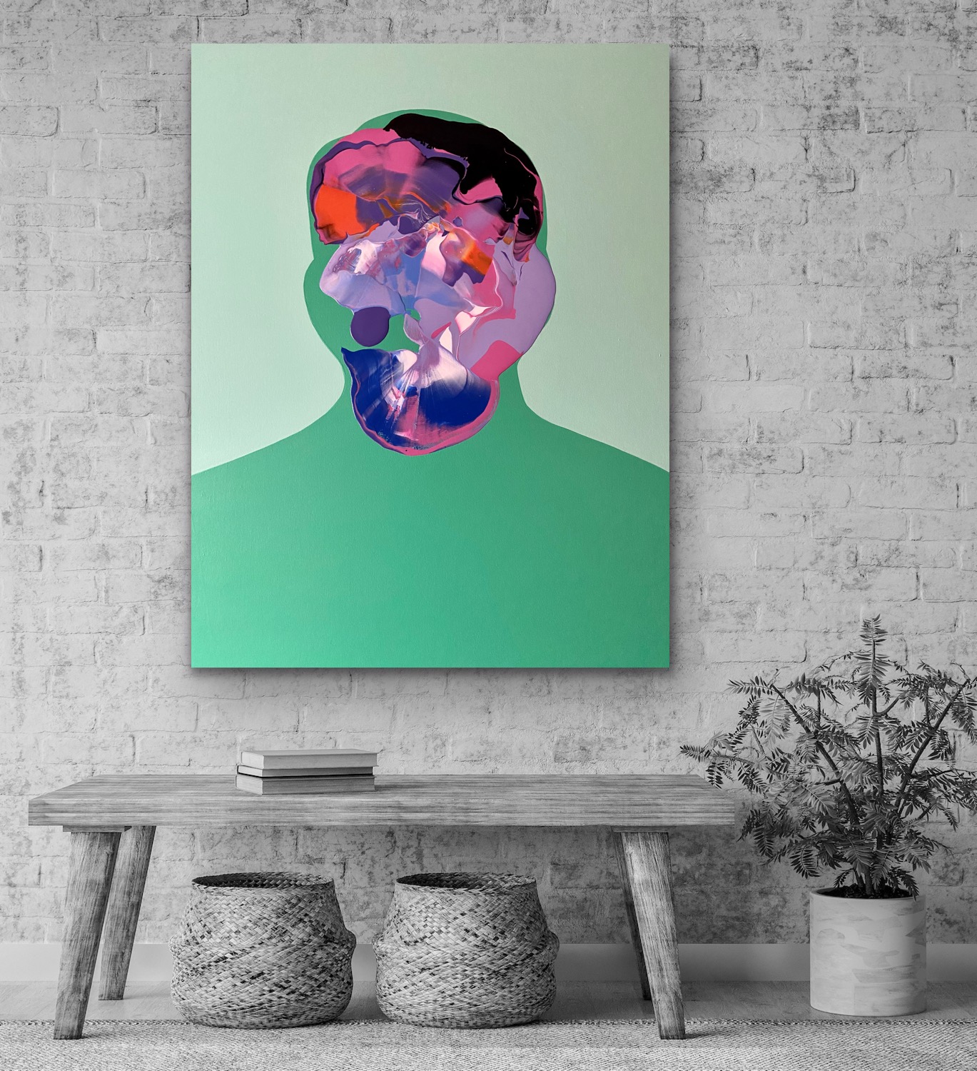 On Wall No Frame Selfie 003