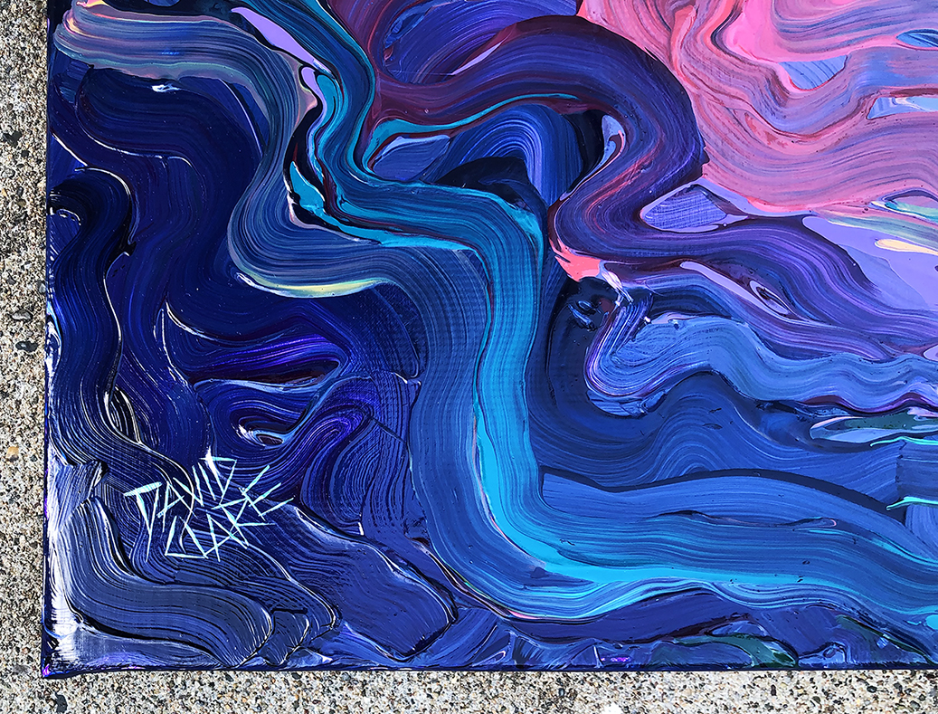 Swirls Of Coral Sign Lr