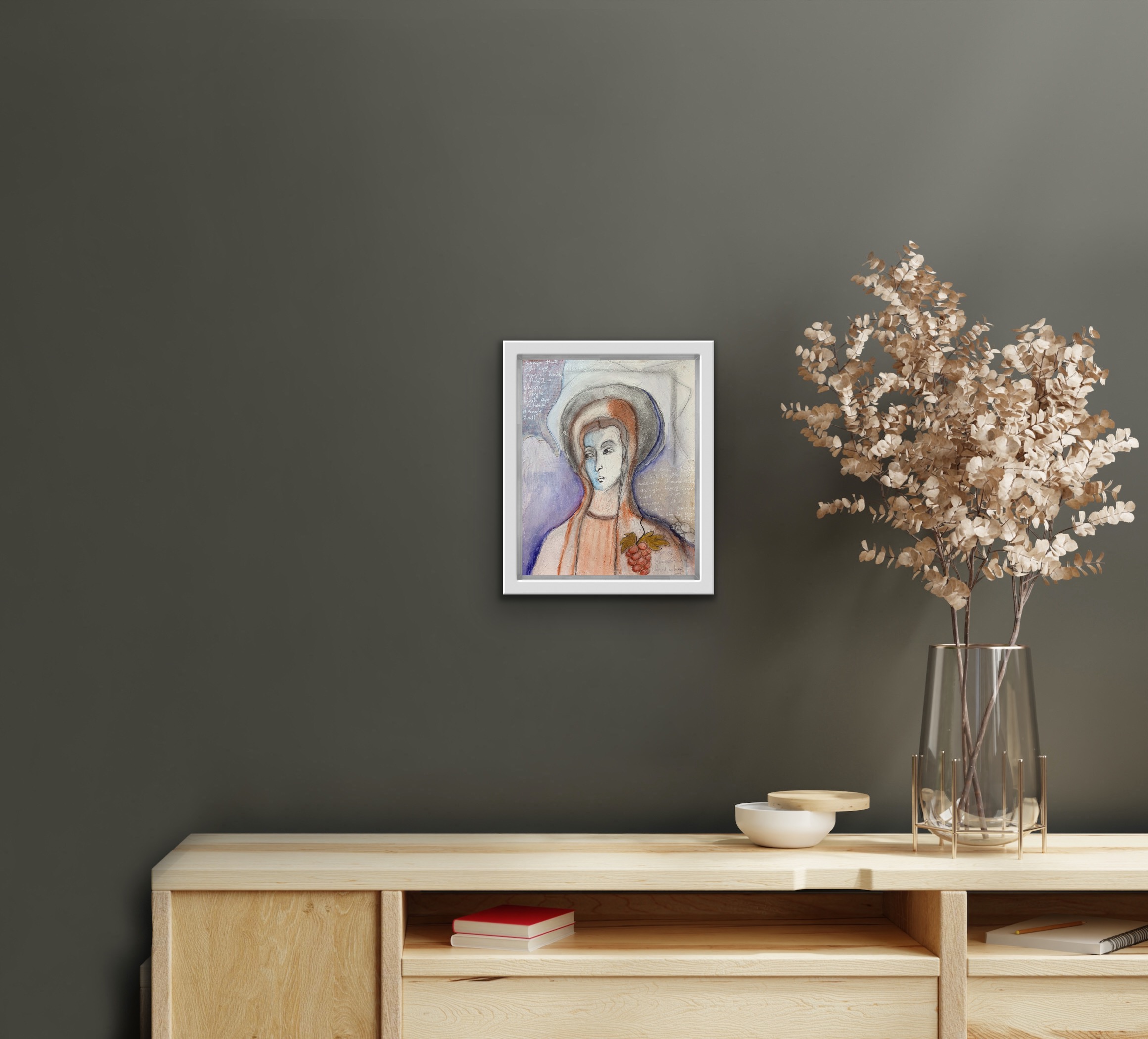 Ernesta Di Foligno Insitu Brown Wall