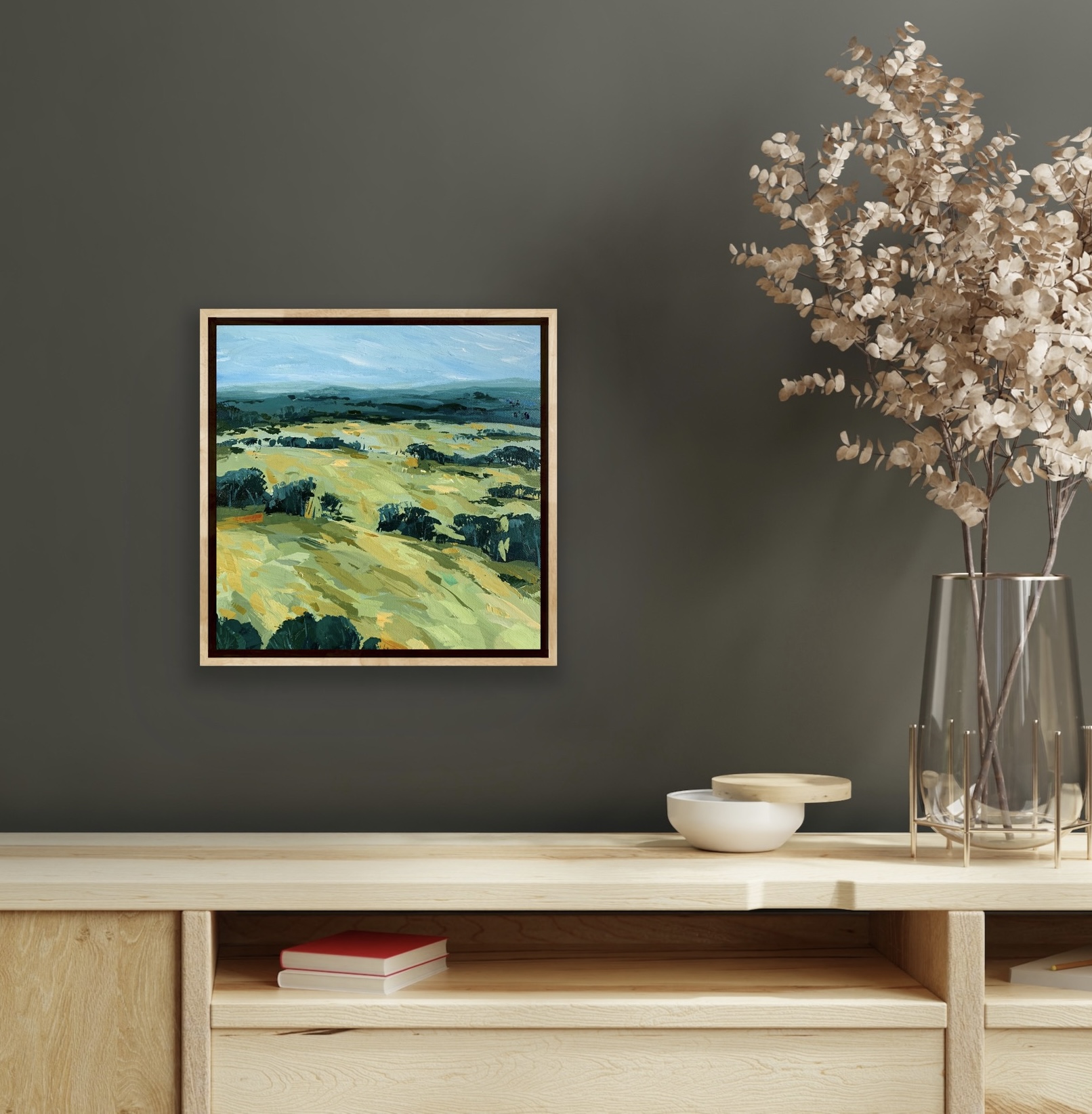 Pasture View by Eve Sellars - Art Lovers Australia