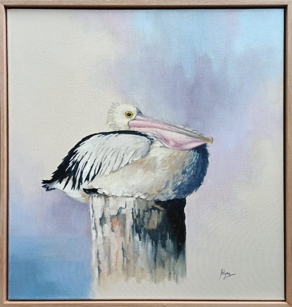 Pelican Plinth Australian Native Bird 177 - Art Lovers Australia